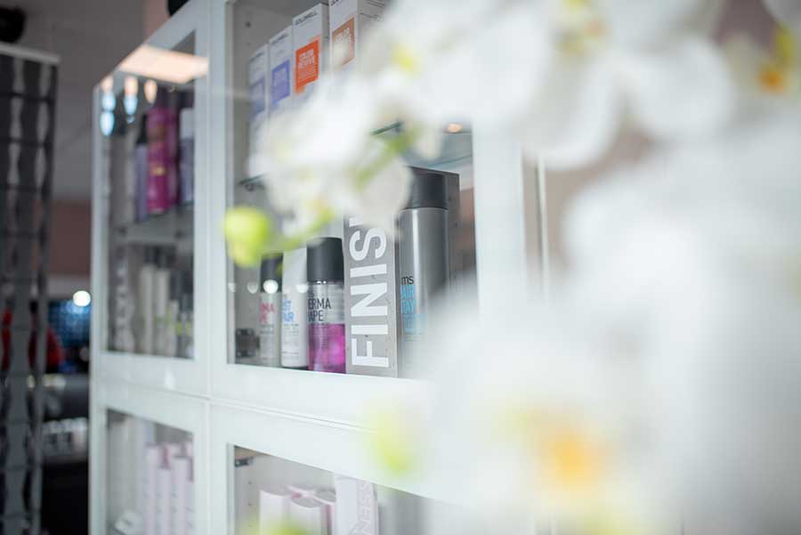 Produkte im Salon Nicole Schaeffer, Friseurmeisterin